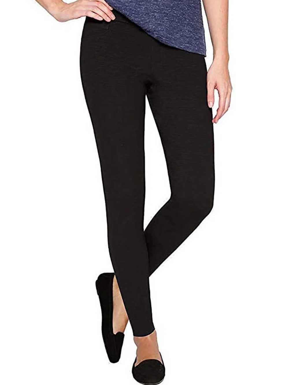 Matty M Pull On Wide Waistband Leggings